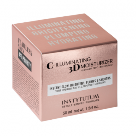 Крем-сяяння з вітаміном С INSTYTUTUM С-illuminating 3d-moisturizer