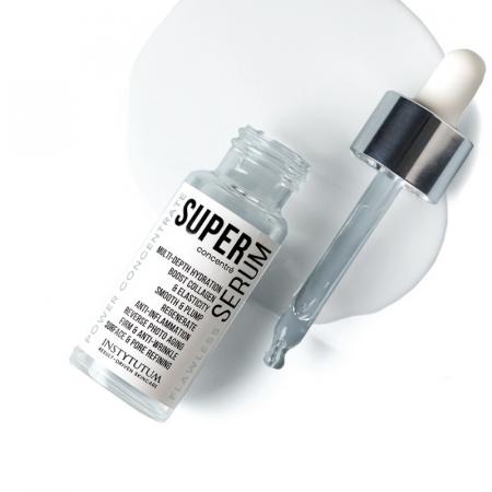 Зволожуюча сироватка з колагеном антивіковий колагеновий концентрат INSTYTUTUM SUPER SERUM
