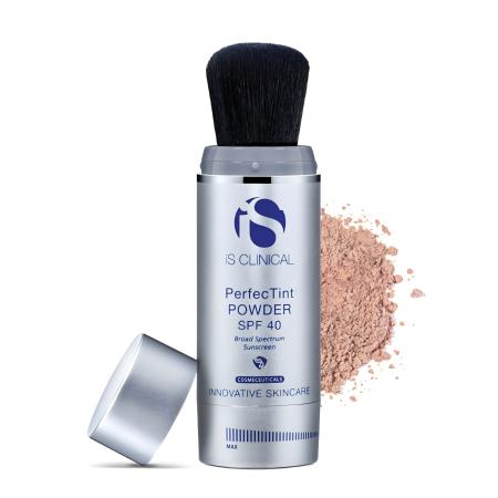 Солнцезащитная пудра с ультрамягкой щеточкой Is Clinical PerfecTint Powder SPF 40 