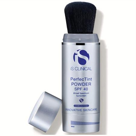 Солнцезащитная пудра с ультрамягкой щеточкой Is Clinical PerfecTint Powder SPF 40 
