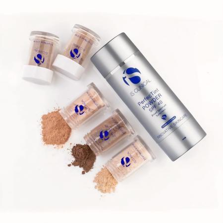 Солнцезащитная пудра с ультрамягкой щеточкой Is Clinical PerfecTint Powder SPF 40 