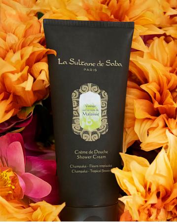 Крем-Гель для Душу Малайзія Жасмін і Тропічні Квіти La Sultane de Saba Champaka & Tropical Flowers Shower Cream