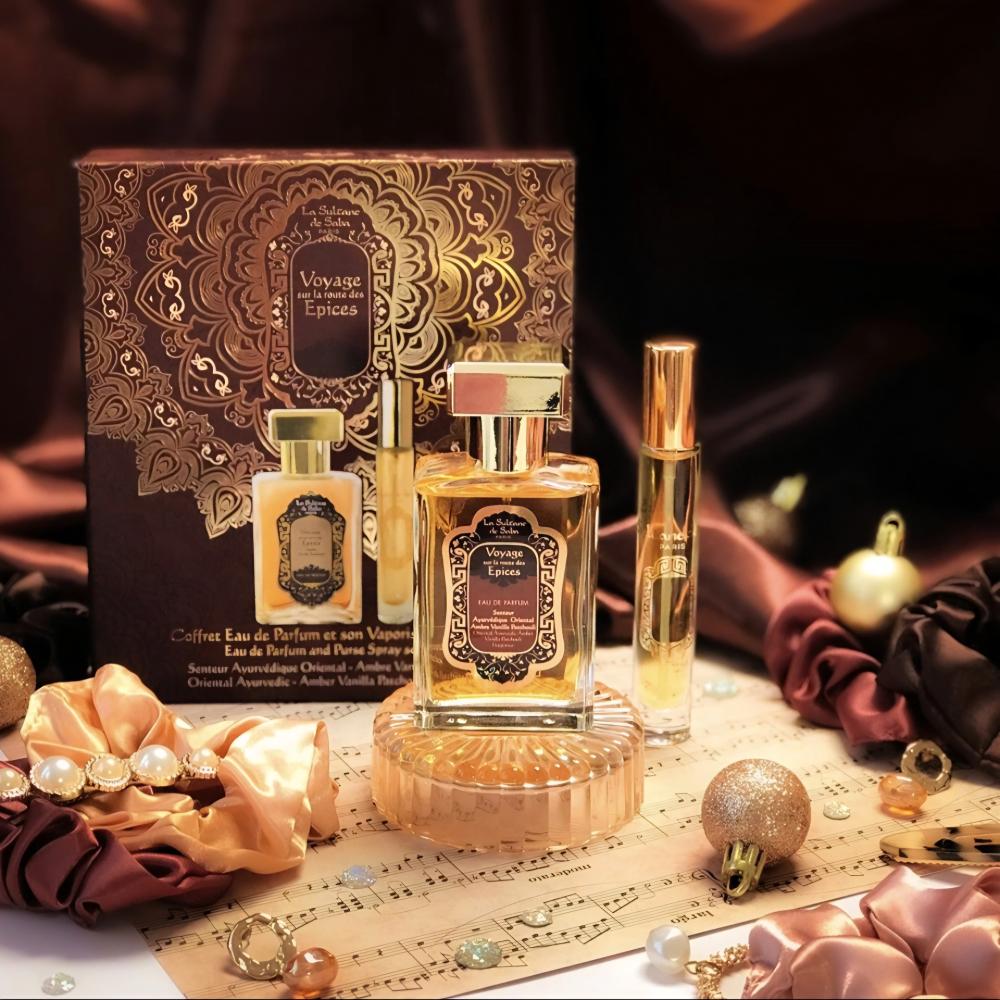 La Sultane De Saba Gift Box Perfume Ayurvedic – amber, vanilla