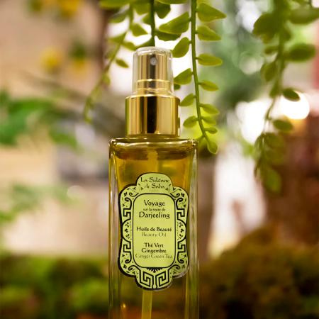 Mini Масло краси для тіла та волосся Зелений чай La Sultane De Saba Green Tea Beauty oil TVG