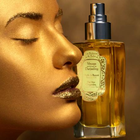 Mini Масло краси для тіла та волосся Зелений чай La Sultane De Saba Green Tea Beauty oil TVG