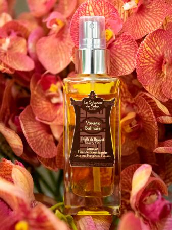 Вода для тіла Балі Лотус та Франжипані La Sultane De Saba Moisturizing Body Mist Lotus and Frangipani Flowers Journey to Bali