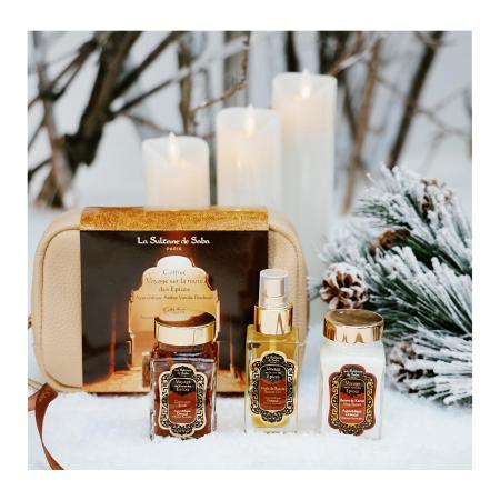 Набір для тіла Аюрведа La Sultane De Saba Senteur Ayurvédique Oriental Ambre Vanille Patchouli
