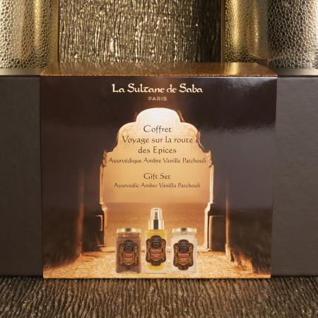 Набір для тіла Аюрведа La Sultane De Saba Senteur Ayurvédique Oriental Ambre Vanille Patchouli