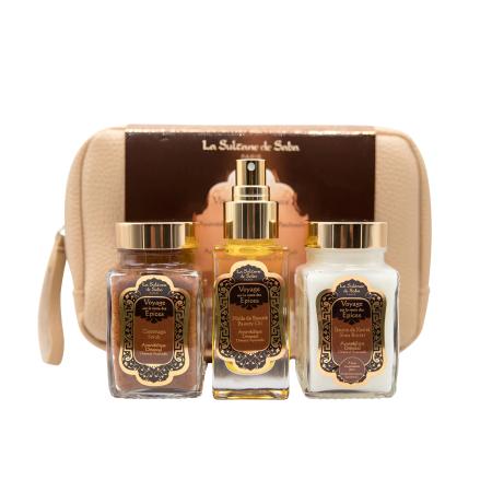 Набір для тіла Аюрведа La Sultane De Saba Senteur Ayurvédique Oriental Ambre Vanille Patchouli