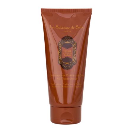 Скраб для тіла шовковий Амбра Мускус Сандал La Sultane De Saba Silk Protein Scrub AMS