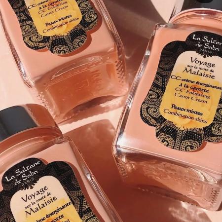 Морквяний CC-крем для обличчя Малайзія La Sultane de Saba Voyage Malaisie CC Energizing Carrot Cream