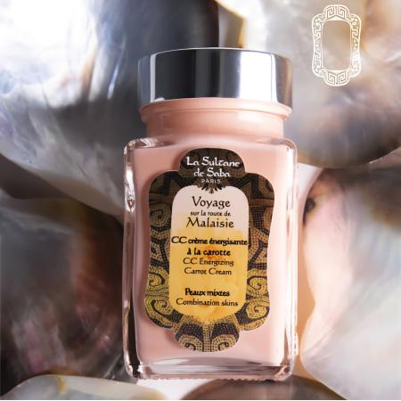 Морквяний CC-крем для обличчя Малайзія La Sultane de Saba Voyage Malaisie CC Energizing Carrot Cream