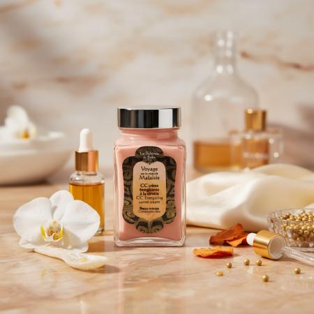 Морквяний CC-крем для обличчя Малайзія La Sultane de Saba Voyage Malaisie CC Energizing Carrot Cream
