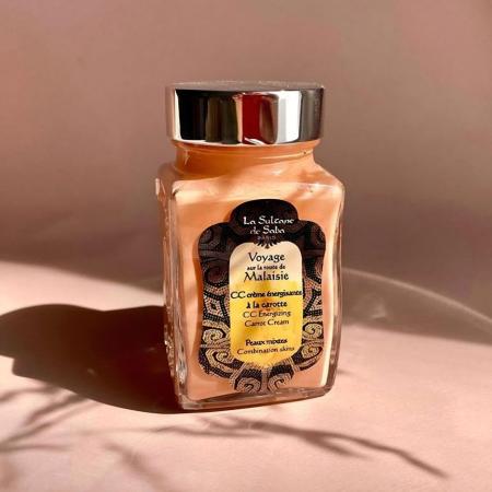 Морквяний CC-крем для обличчя Малайзія La Sultane de Saba Voyage Malaisie CC Energizing Carrot Cream