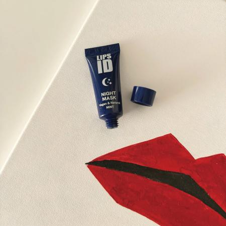 Нічна відновлювальна маска для губ Мʼята Lips ID Night Mask Mint
