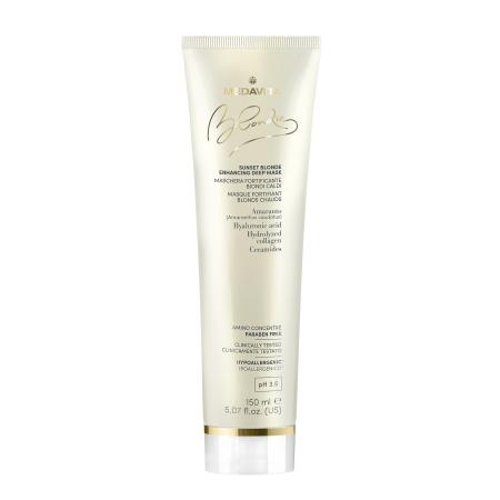 Живильна маска для захисту теплих відтінків блонду Medavita Blondie Sunset Blonde Enhancing Deep Mask