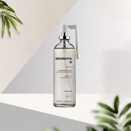 Подготовительный детокс лосьон для кожи головы Medavita Cutis Pura Preparatore Cutaneo Pre-shampoo Scalp Lotion