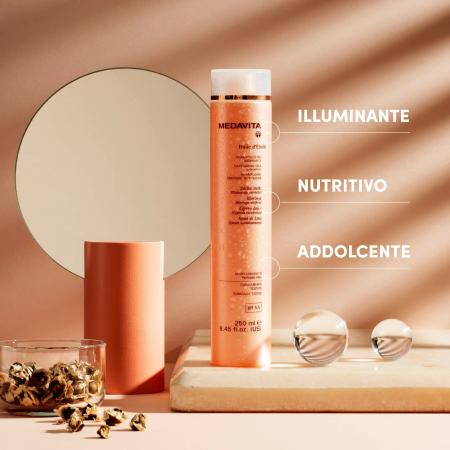 Шампунь збагачений оліями з антиоксидантною дією Medavita Huile D'etoile Shampoo Di Oil Inebriante