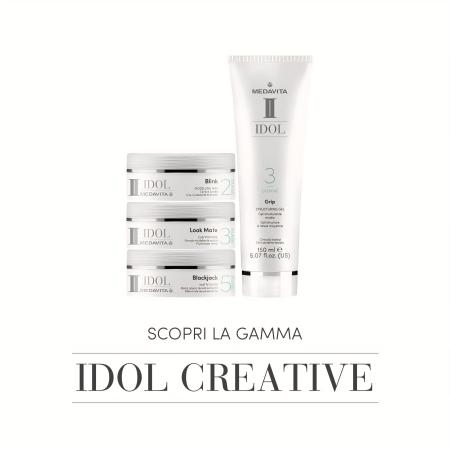 Cтруктуруючий гель для волосся середньої фіксації Grip Medavita Idol Structuring Gel
