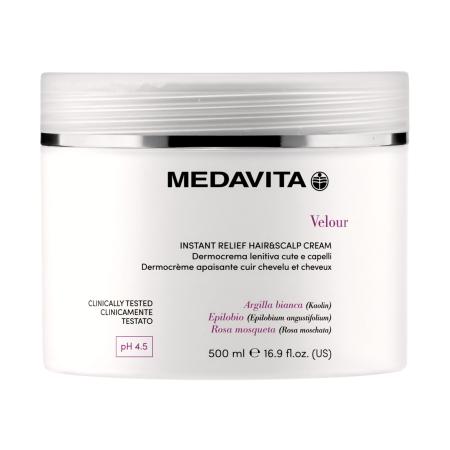 Дермокрем для кожи головы и волос «Мгновенное успокоение» Medavita Velour Instant Relief Hair & Scalp Cream