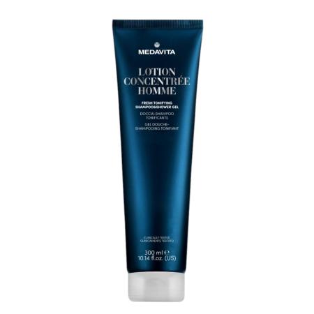 Тонизирующий шампунь и гель для душа для мужчин Medavita Lotion Concenrée Homme Fresh Tonifying Shampoo & Shower Gel