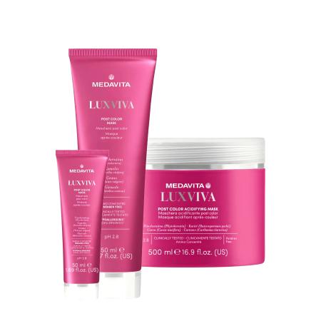 Маска постколор для сохранения цвета окрашенных волос Medavita Luxviva Post Color Mask