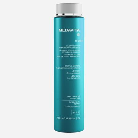 Шампунь-гель для душу після перебування на сонці Medavita Solarich Shampoo-Doccia Ristrutturante Doposole