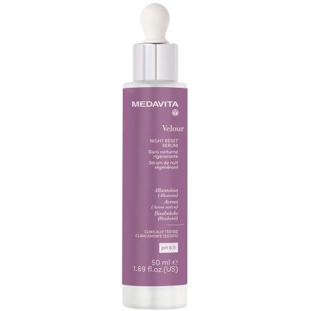 Успокаивающая ночная сыворотка для чувствительной кожи головы Medavita Velour Night Reset Serum