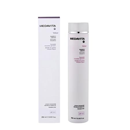Шампунь успокаивающий для чувствительной кожи головы Medavita Velour Soothing Shampoo