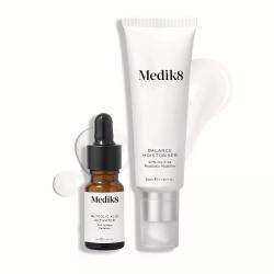 Крем із пробіотиками, АНА і матуючою дією Medik8 Balance Moisturiser & Glycolic Acid Activator 97%