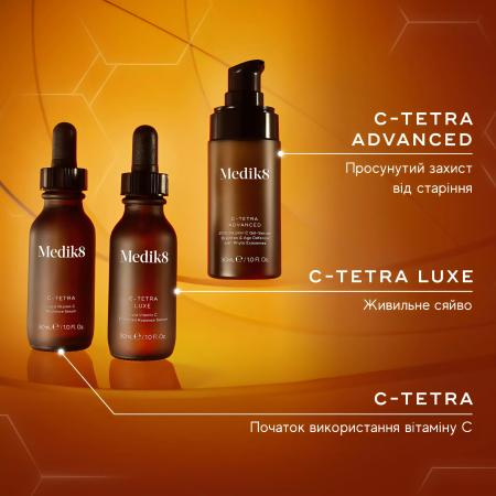 Антиоксидантна сироватка з ліпідним вітаміном С Medik8 C-TETRA