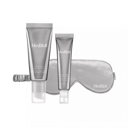 Лімітований подарунковий антивіковий набір Medik8 Crystal Retinal Age-Defying Collection