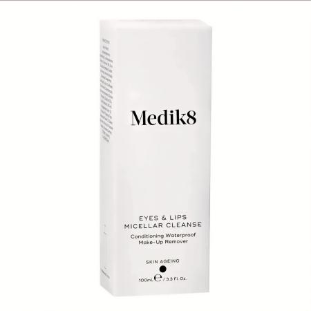 Міцелярний засіб для видалення водостійкого макіяжу Medik8 Eyes & Lips Micellar Cleanse