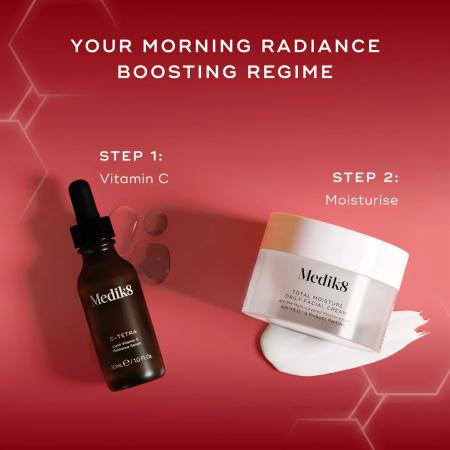 Лімітований набір для сяючої шкіри Medik8 Radiance Wrapped Kit