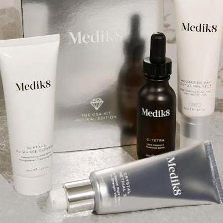 Набір для посиленого антивікового догляду з вітаміном А Medik8 The CSA Kit Retinal Edition