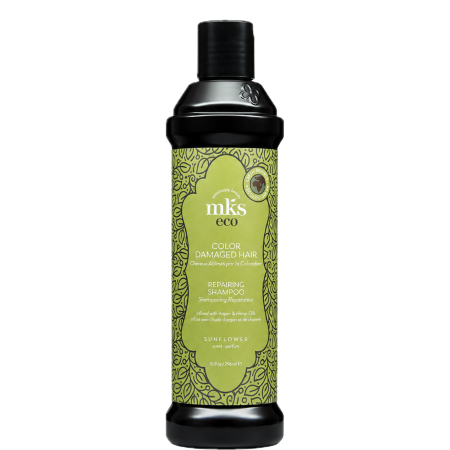 Шампунь для поврежденных окрашенных волос Подсолнечник MKS-ECO Repairing Shampoo Sunflower