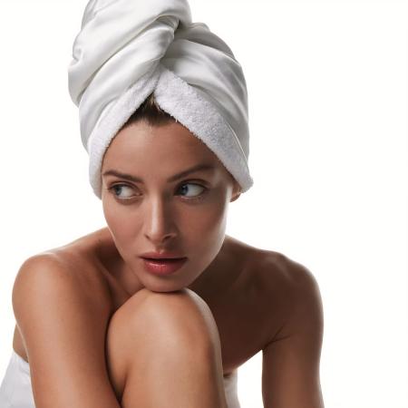 РуРушник-тюрбан з натуральним шовком Mon Mou SOFT SILK TURBAN