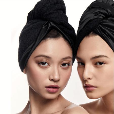РуРушник-тюрбан з натуральним шовком Mon Mou SOFT SILK TURBAN