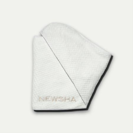 Рушник-тюрбан із мікрофібри (білий) Newsha Hairwrap Microfiber Towel