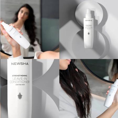 Кондиціонер зміцнюючий незмивний Newsha Strengthening Leave-In Conditioner