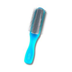 Ионно-голубая пластмассовая щетка для волос Oxford Biolabs Ionic Brush