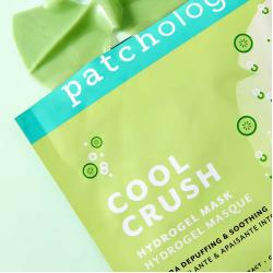 Гідрогелева маска для зменшення набряків обличчя Patchology Cool Crush Extra-Depuffing Hydrogel Face Mask