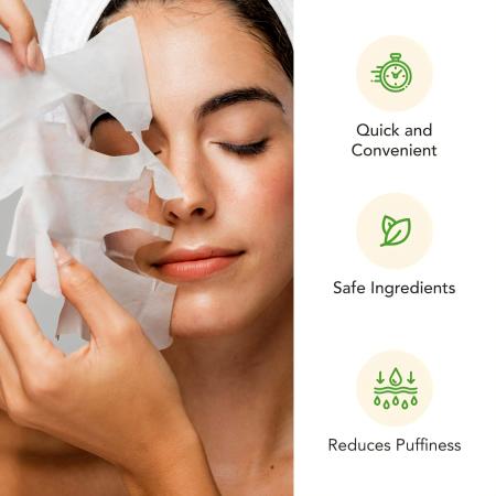 Заспокійлива та відновлююча тканинна маска Patchology Press Reset Soothing Mask