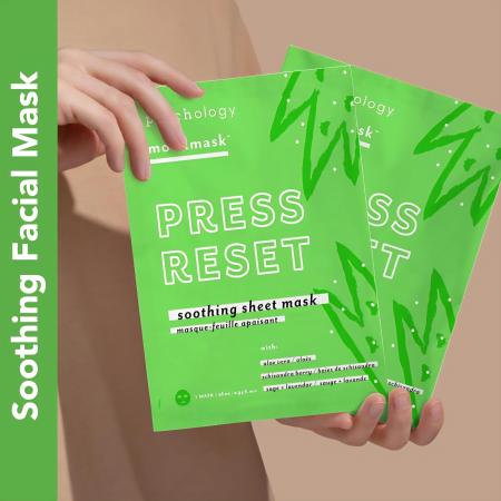 Заспокійлива та відновлююча тканинна маска Patchology Press Reset Soothing Mask