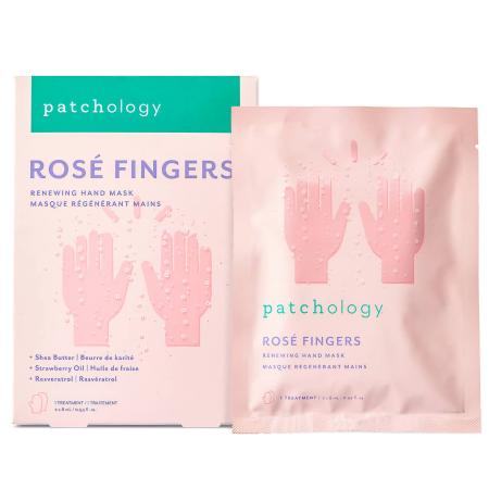 Освіжаюча маска для рук з екстрактом троянди Patchology Rosé Fingers Renewing Hand Mask