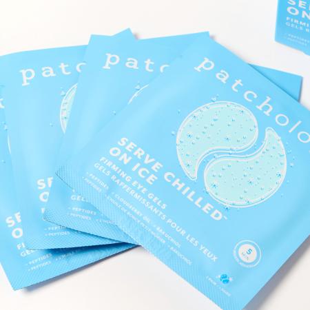 Охолоджуючі та зміцнюючі патчі Patchology Serve Chilled Iced Eye Gels