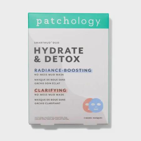 Дуо масок Детокс + Укрепляющая Patchology SmartMud Duo - Detox + Hydrate