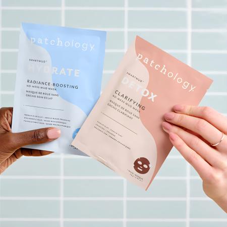 Укрепляющая маска для сияния Patchology SmartMud Hydrate Single