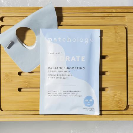 Укрепляющая маска для сияния Patchology SmartMud Hydrate Single