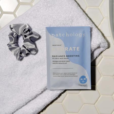 Укрепляющая маска для сияния Patchology SmartMud Hydrate Single